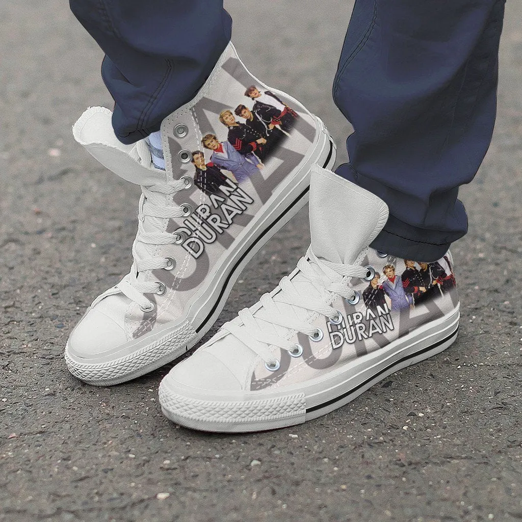 duran duran new mens high top sneakers