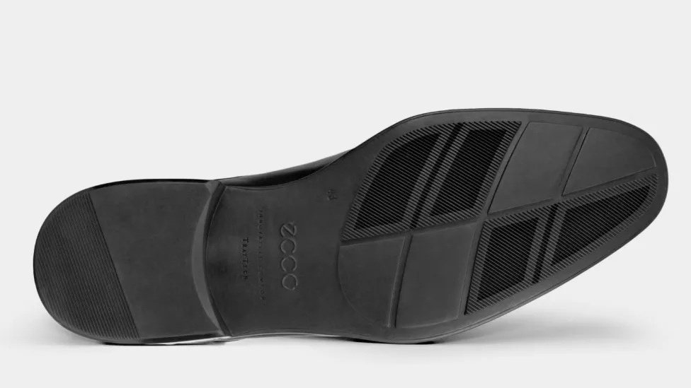 ECCO Men's City Tray Leather Derby Shoe Black