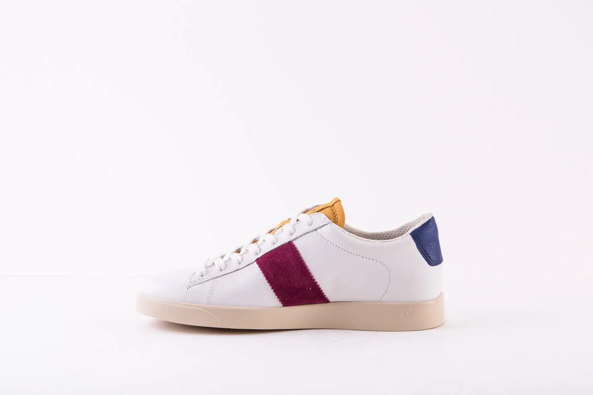 ECCO - STREET LITE- LACED SHOE - WHITE MULTI