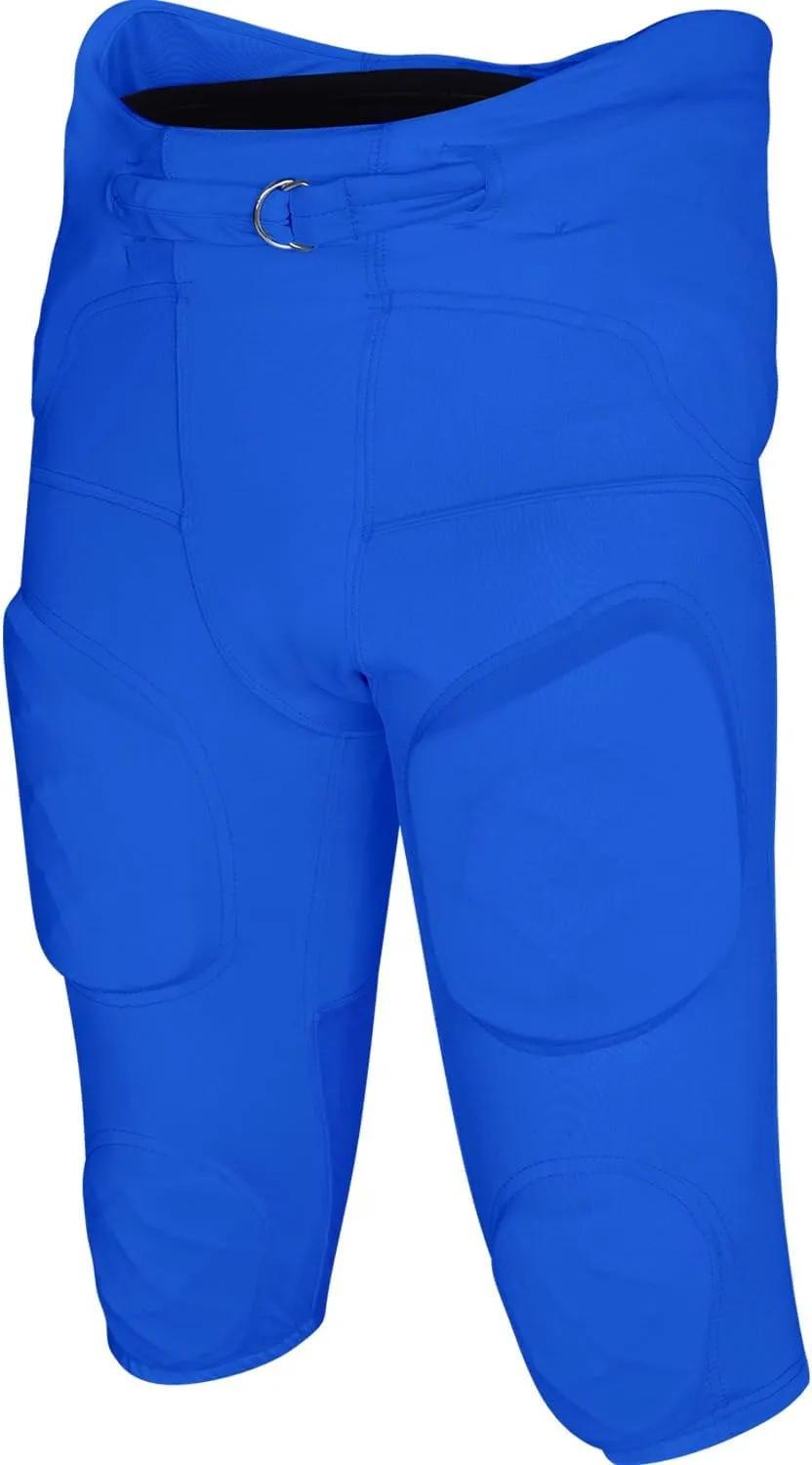 Exxact Sports Gladiator Mens Integrated Football Pants with Built-in Pads, Lightweight Ultra Flex Football Practice Pants