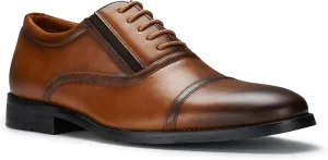 Ferro Aldo Men’s Classic Vegan Leather Lace-Up Oxford Formal Dress Shoes