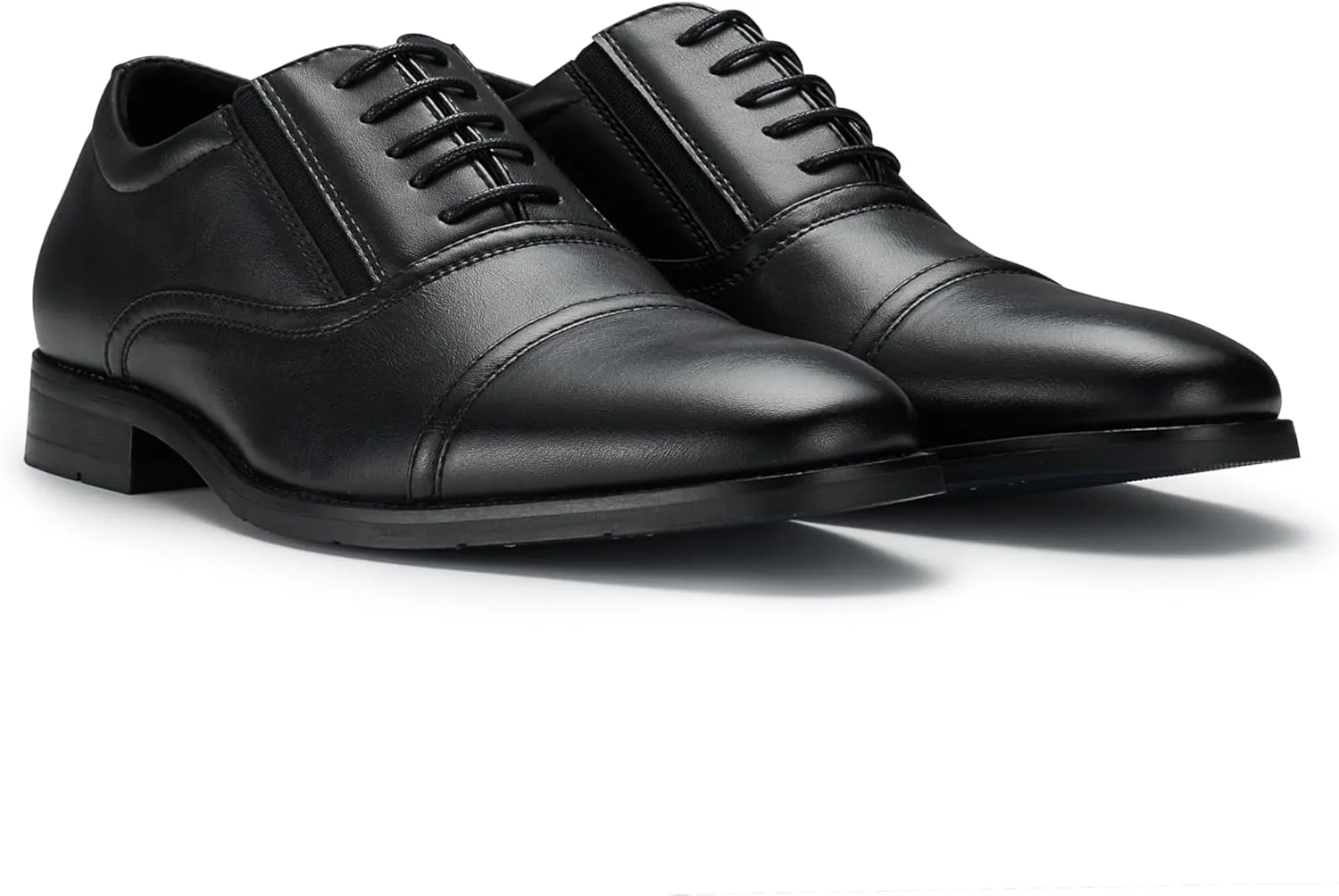 Ferro Aldo Men’s Classic Vegan Leather Lace-Up Oxford Formal Dress Shoes