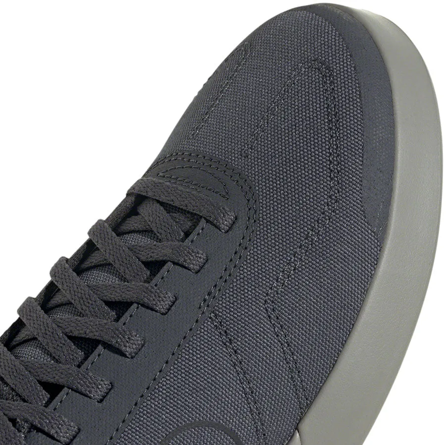 Five Ten Sleuth DLX Canvas Flat Shoes - Men's, Gray Six/Core Black/Olive Strata, 8.5