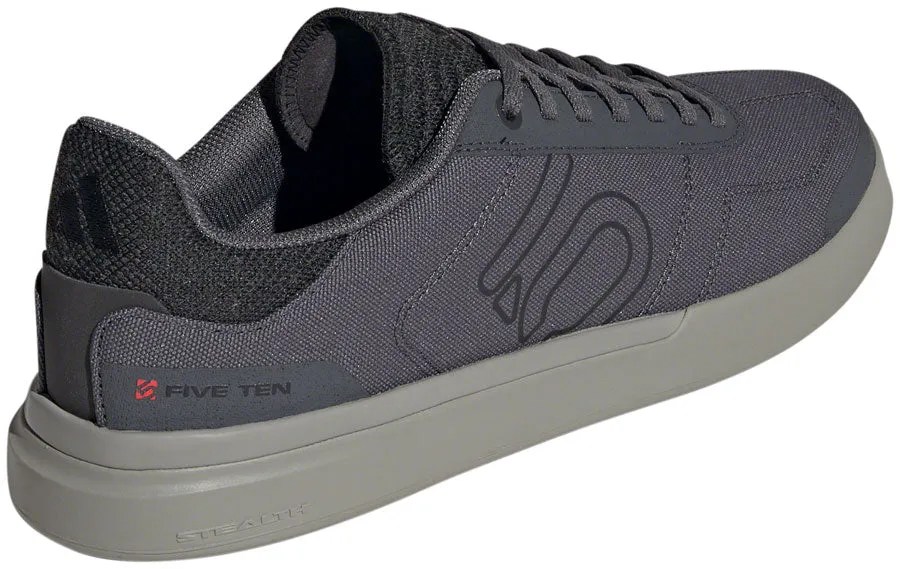 Five Ten Sleuth DLX Canvas Flat Shoes - Men's, Gray Six/Core Black/Olive Strata, 8.5