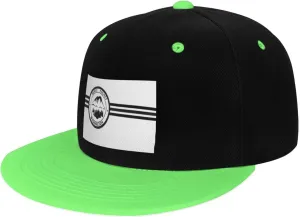 Flag of Pierce County, Washington (Former) Snapback Hat for Men Women Baseball Cap Trucker Flat Bill Hats Dad Caps