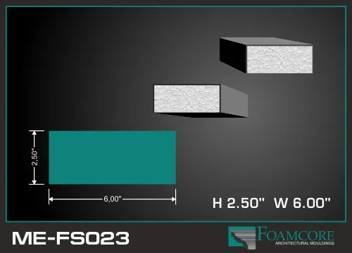 Flat Stock Window Trim | FS023