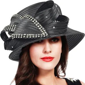 FORBUSITE Church Kentucky Dress Derby Hats for Women
