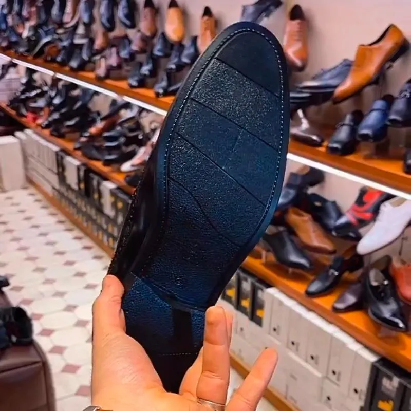 Formal Business Leather Black Derby