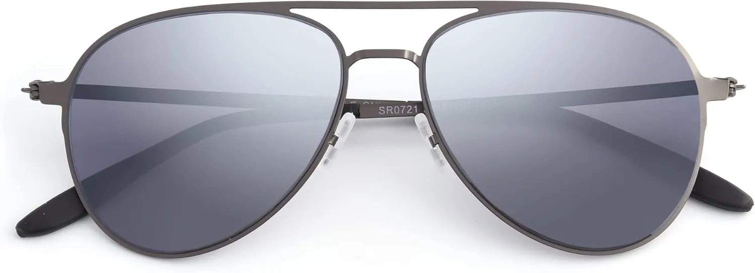 Foster Grant Colin Super Flat Sunglasses Aviator