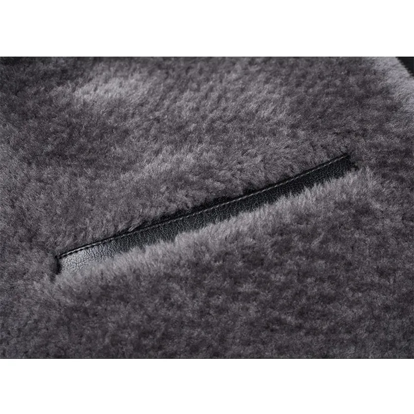 Funki Buys | Jackets | Men's Leather Fleece Lined Short Jackets
