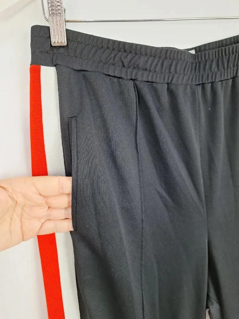 Ganni Racer Stripe Lightweight Pants Size 12