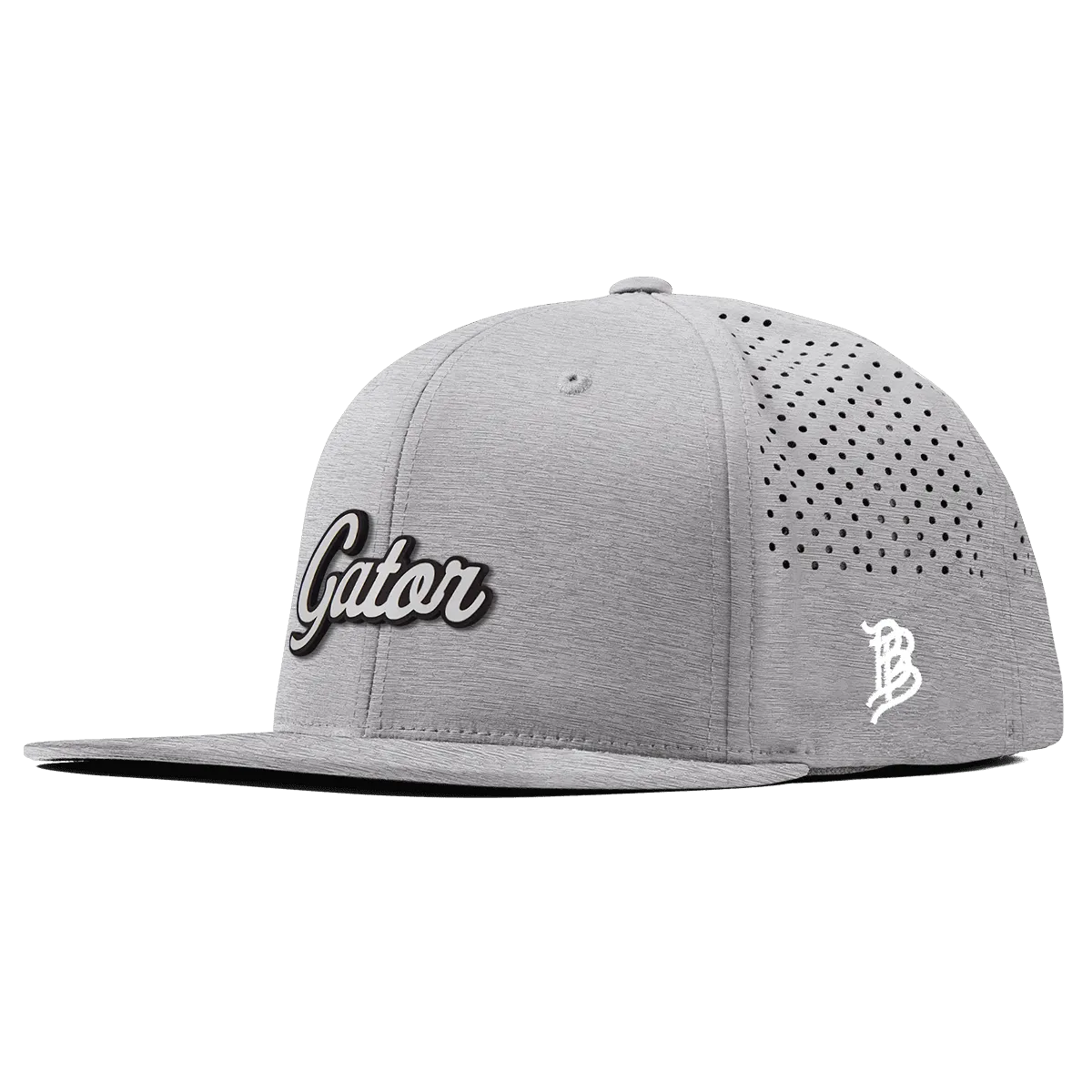 Gator Script White Flat Performance