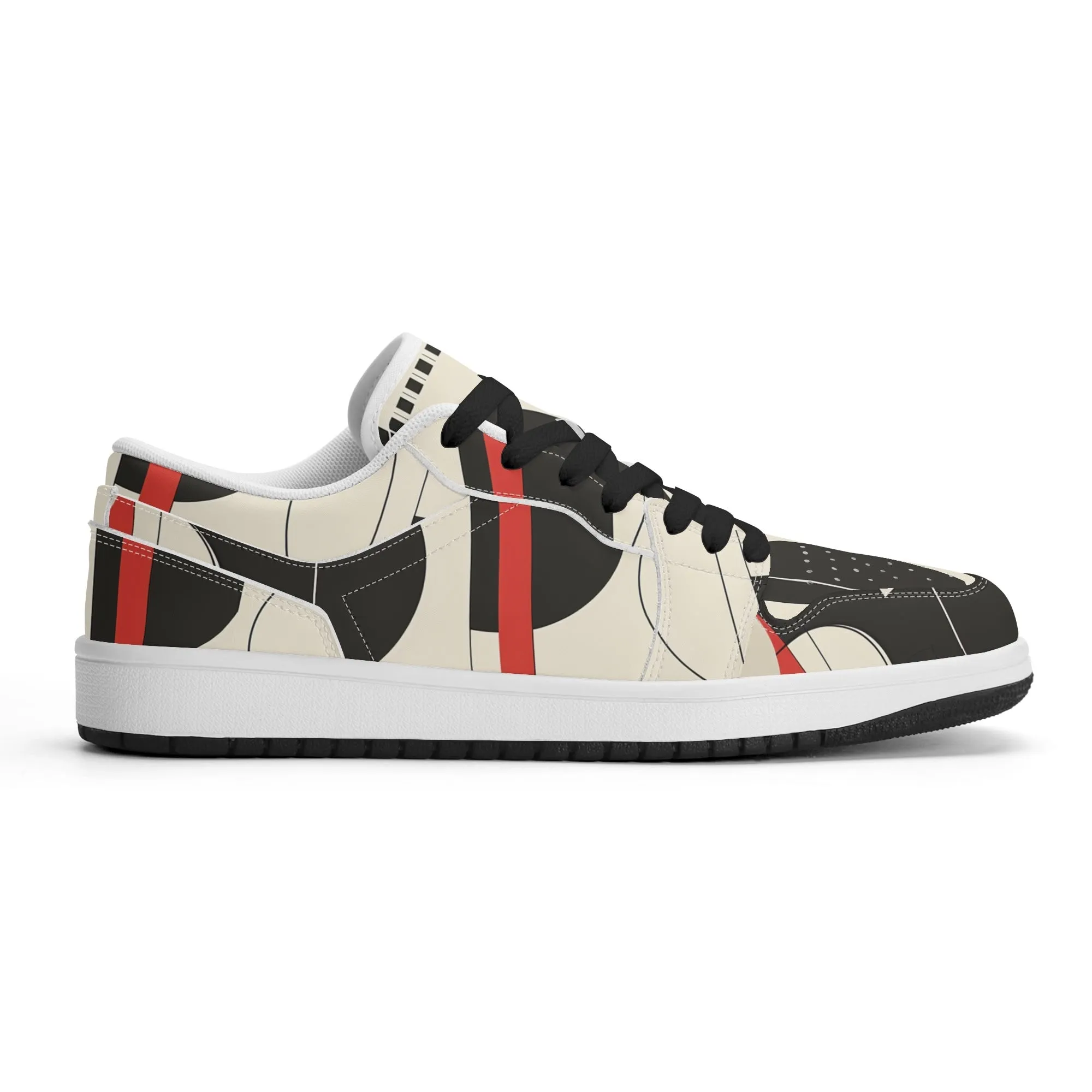 Geometry v5 Low Top Leder Sneaker für Herren