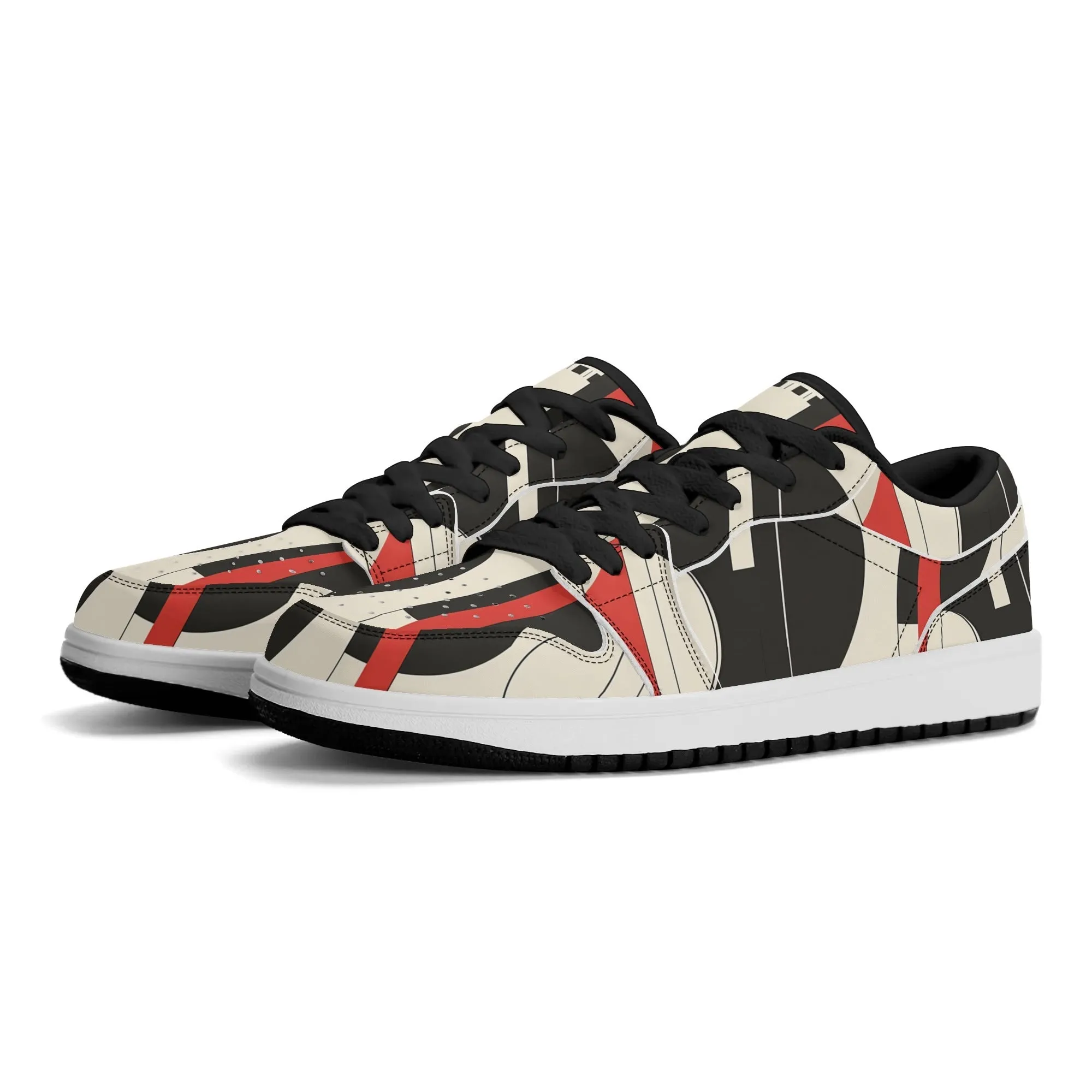Geometry v5 Low Top Leder Sneaker für Herren