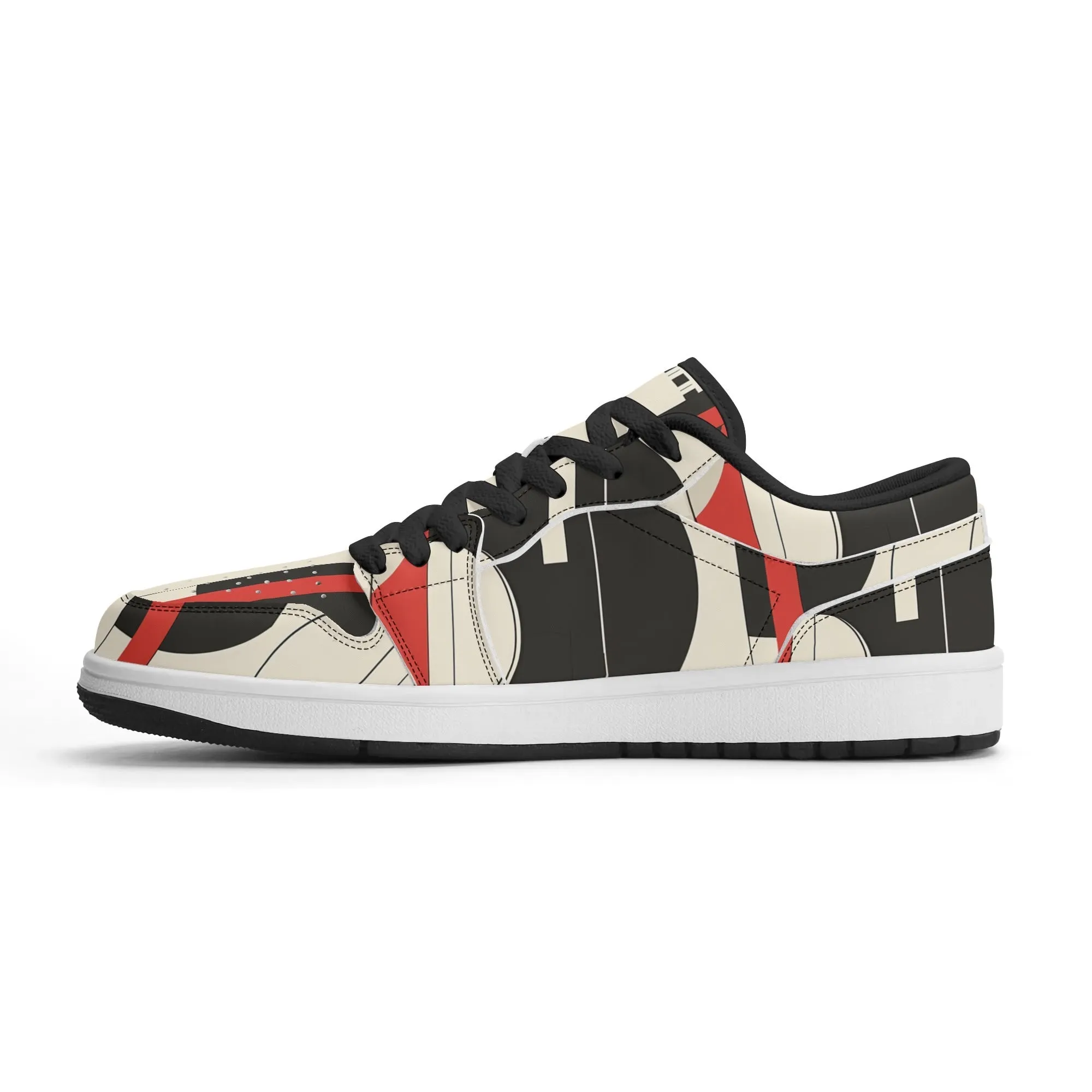 Geometry v5 Low Top Leder Sneaker für Herren
