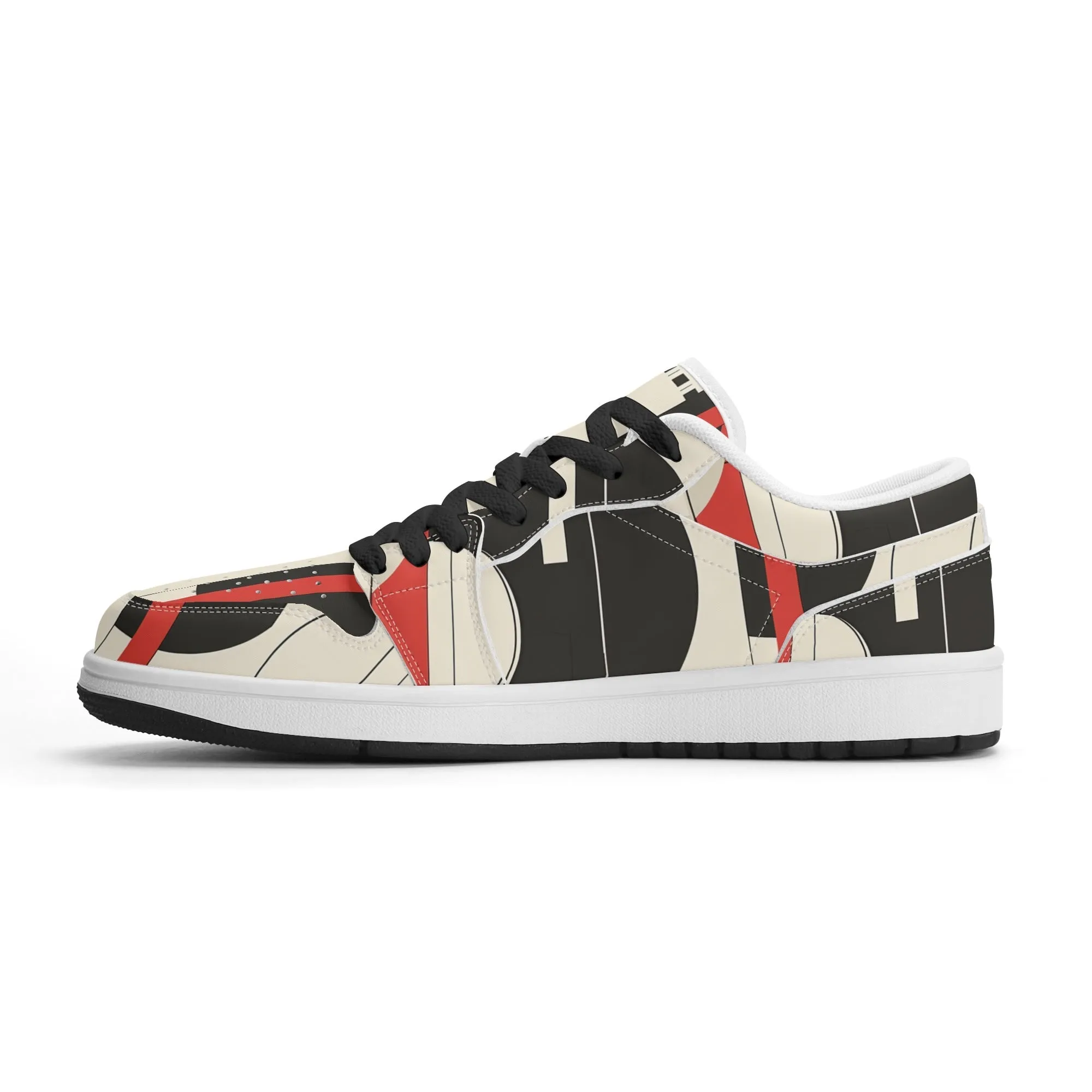 Geometry v5 Low Top Leder Sneaker für Herren