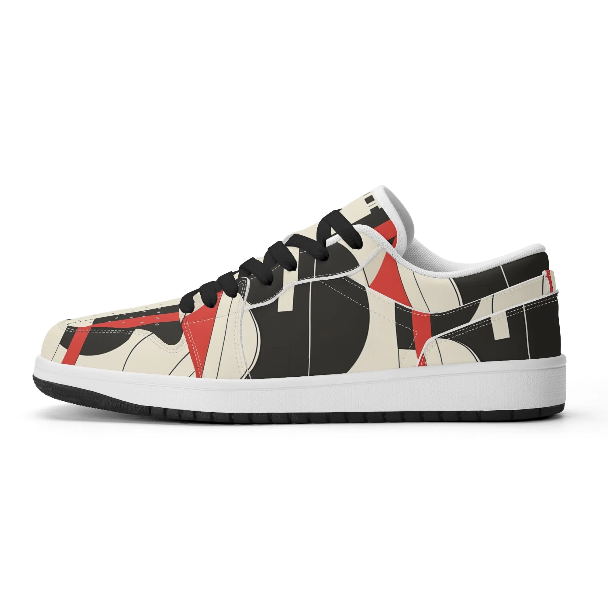 Geometry v5 Low Top Leder Sneaker für Herren