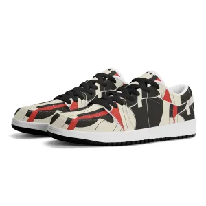 Geometry v5 Low Top Leder Sneaker für Herren