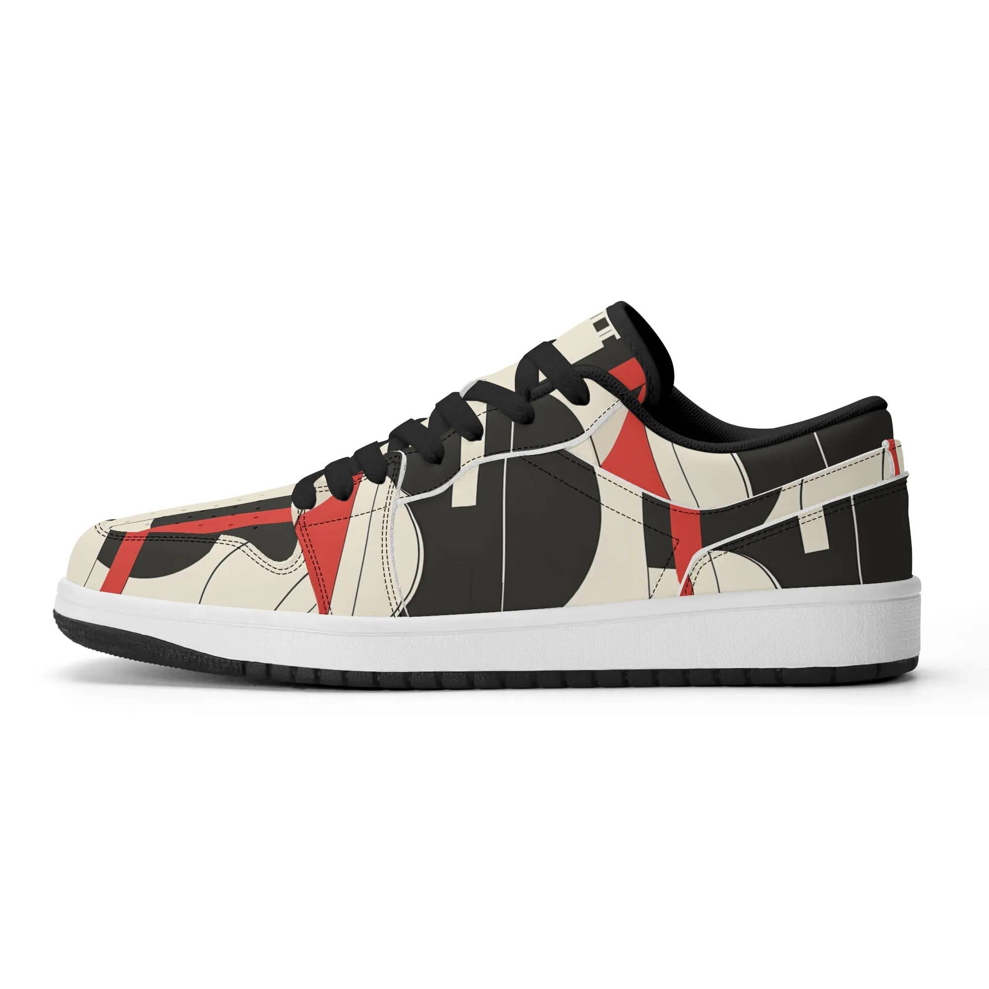 Geometry v5 Low Top Leder Sneaker für Herren