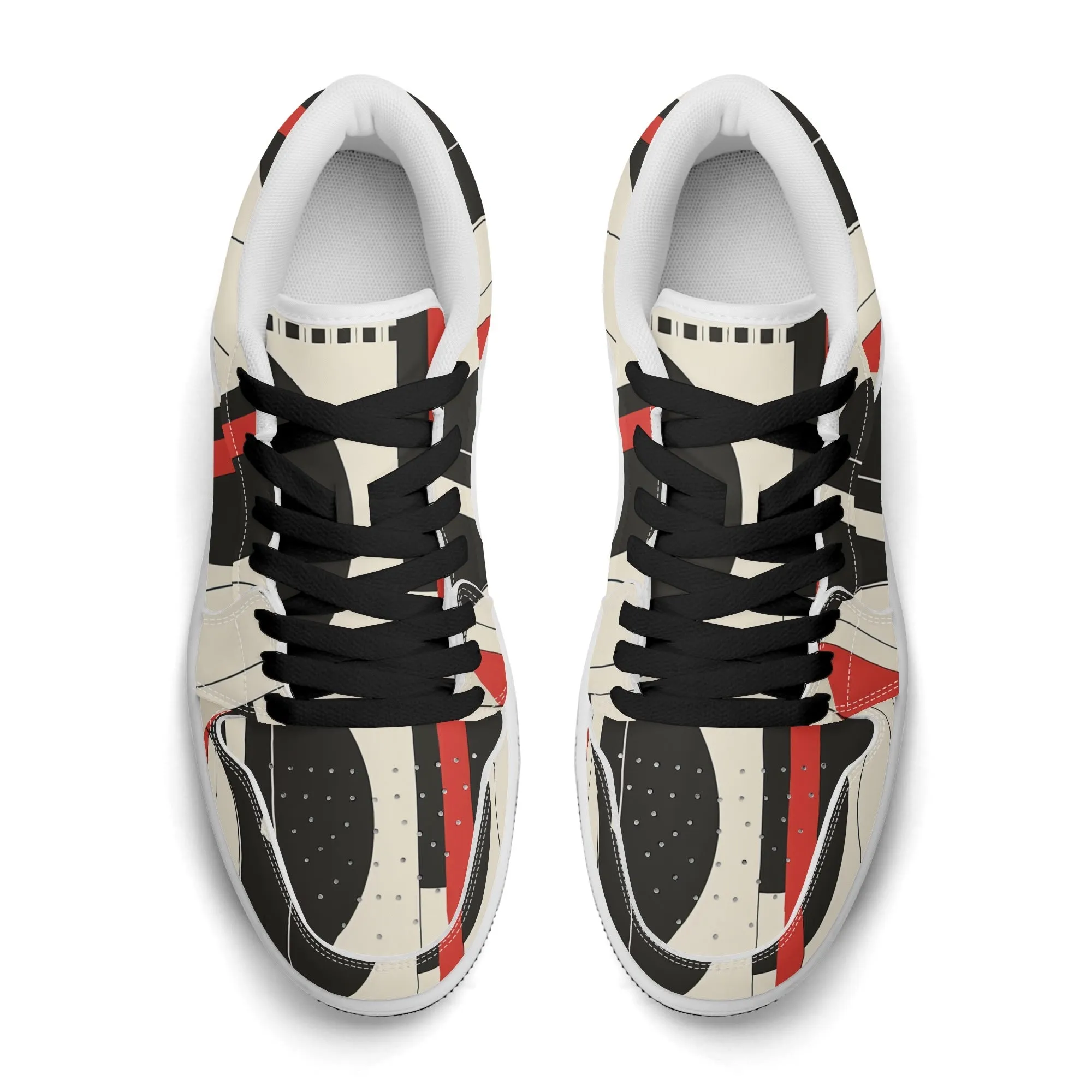 Geometry v5 Low Top Leder Sneaker für Herren