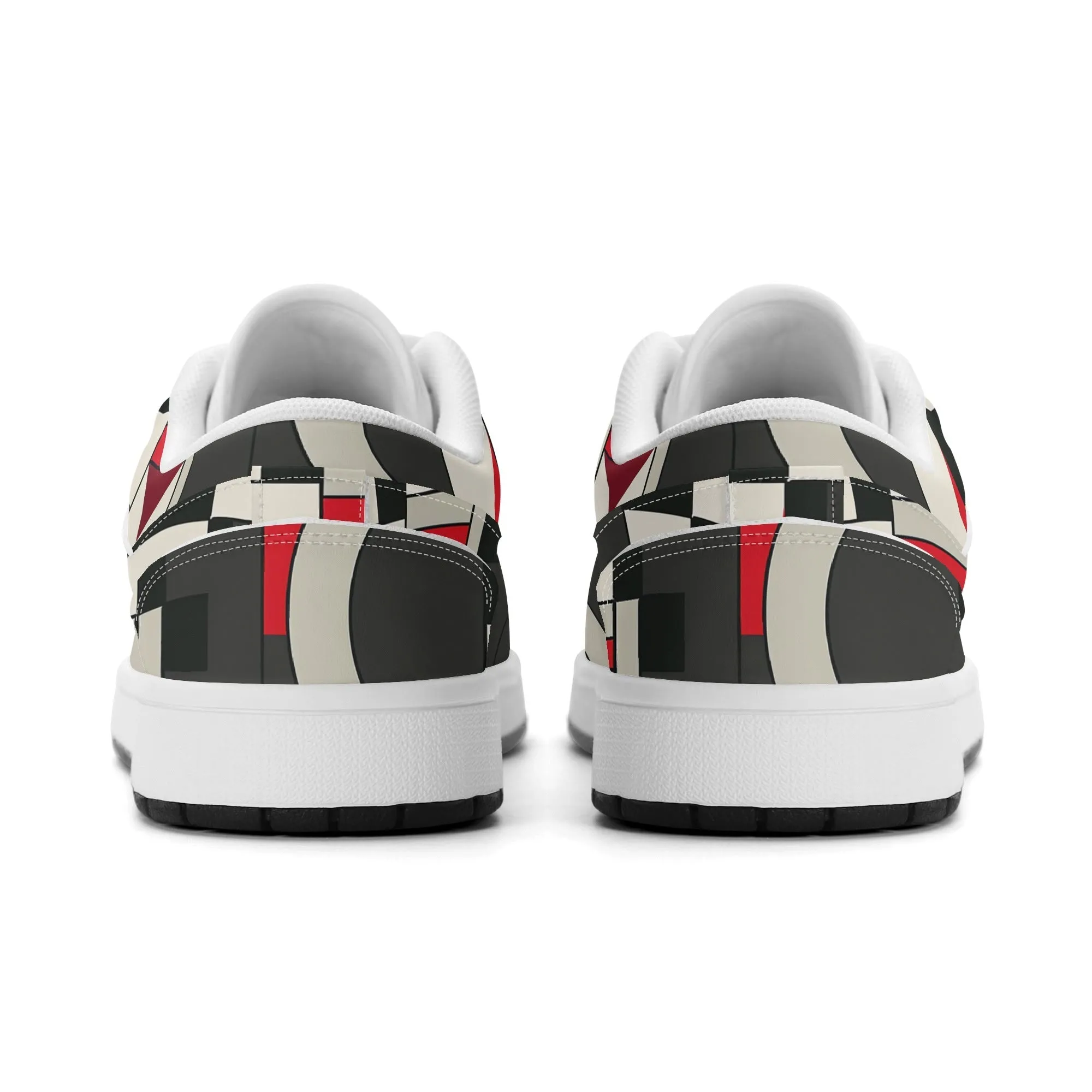 Geometry v6 Low Top Leder Sneaker für Herren
