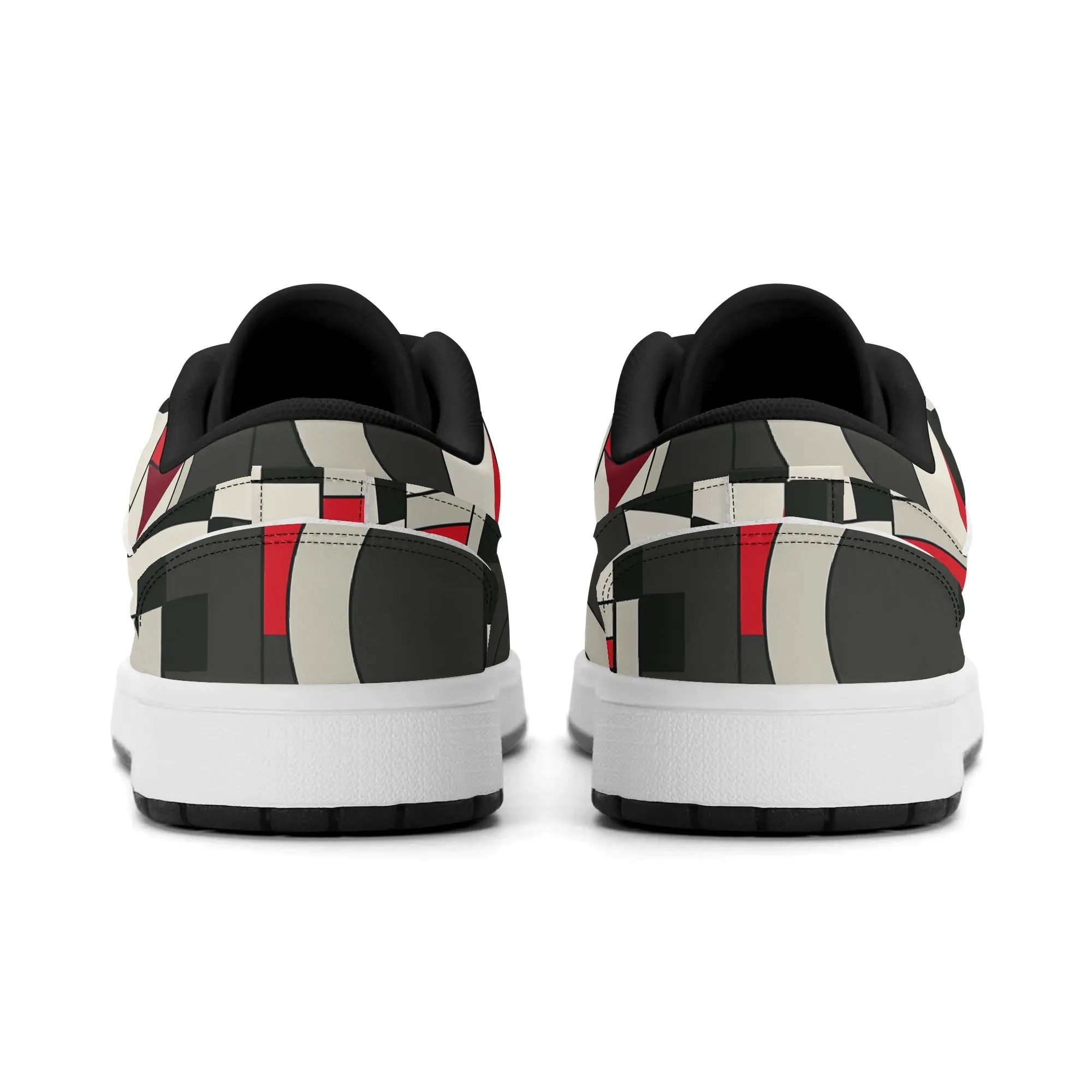 Geometry v6 Low Top Leder Sneaker für Herren