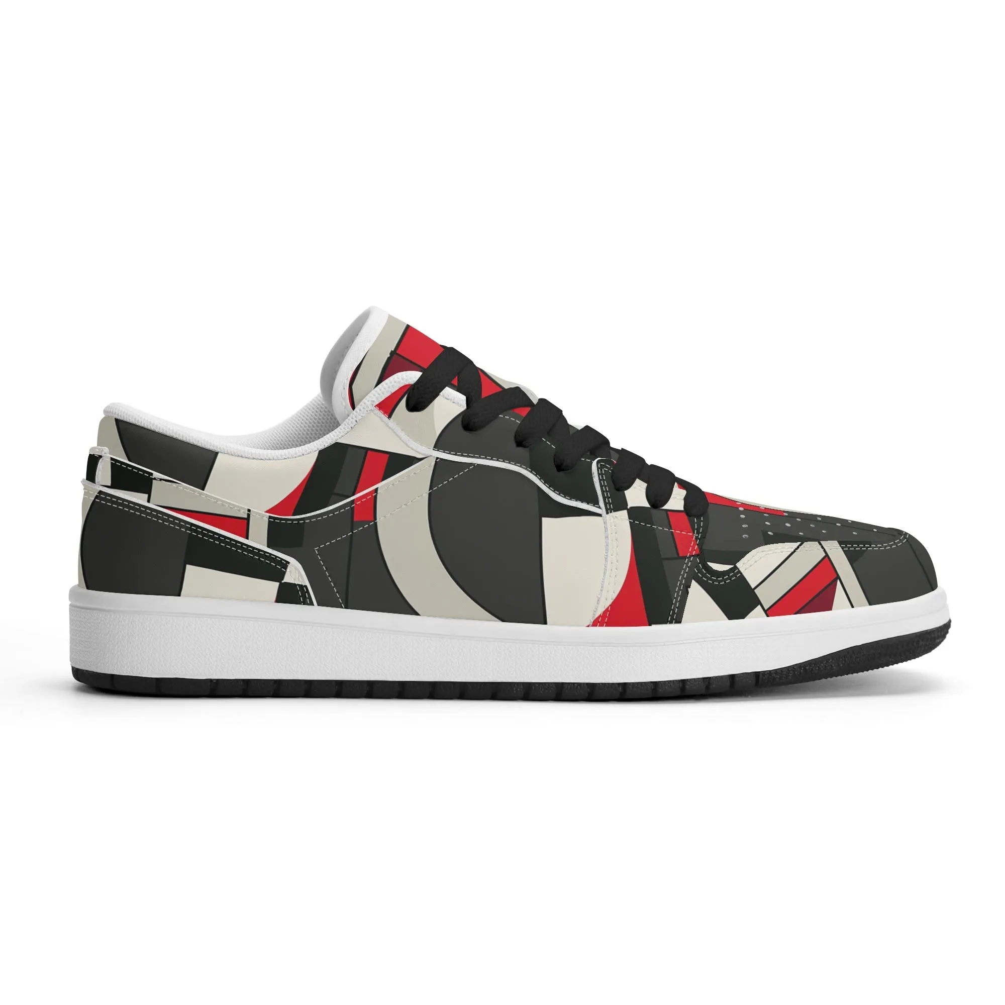 Geometry v6 Low Top Leder Sneaker für Herren
