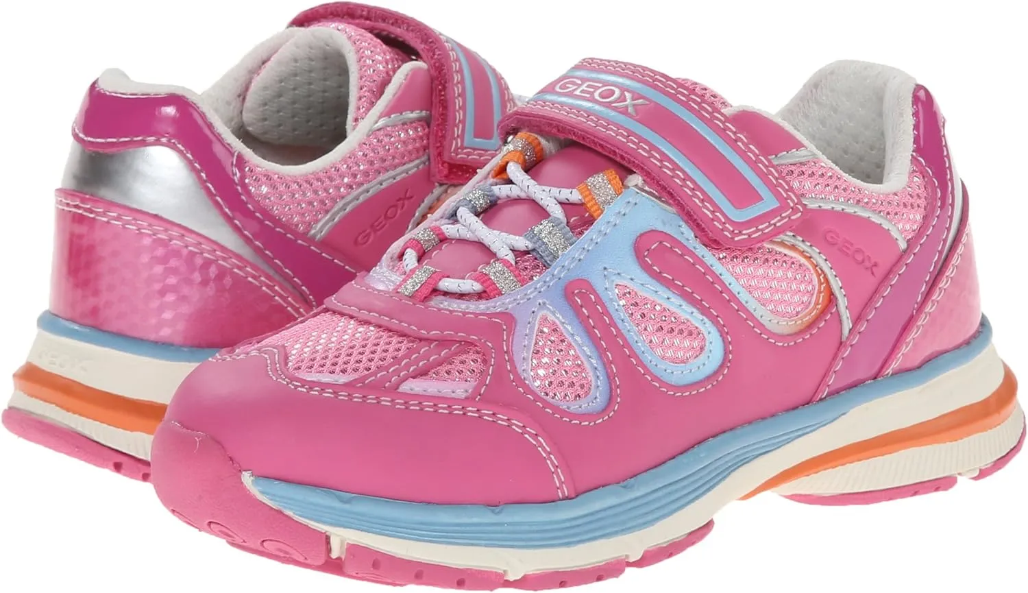 Geox Junior Top Fly Girl 2 Sneaker (Toddler/Little Kid/Big Kid)
