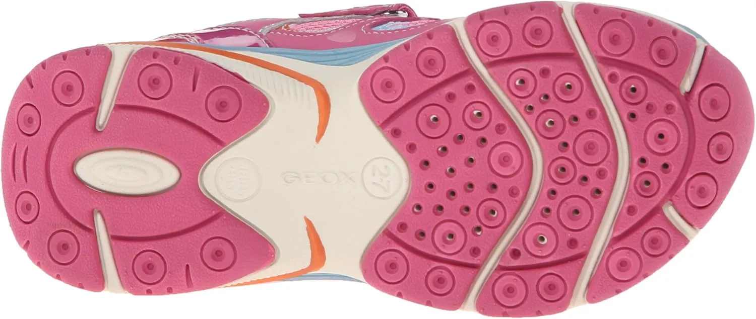 Geox Junior Top Fly Girl 2 Sneaker (Toddler/Little Kid/Big Kid)