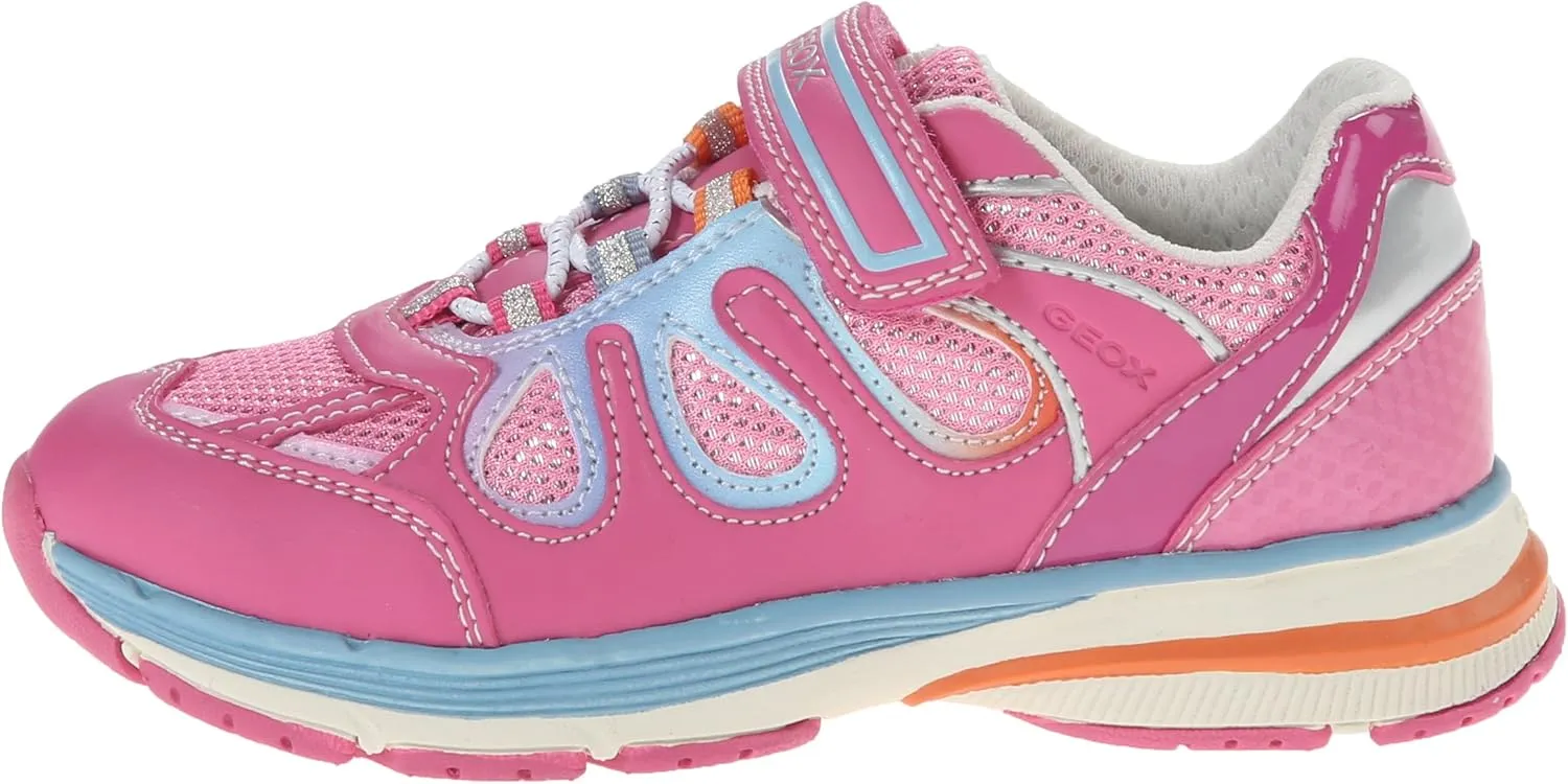 Geox Junior Top Fly Girl 2 Sneaker (Toddler/Little Kid/Big Kid)