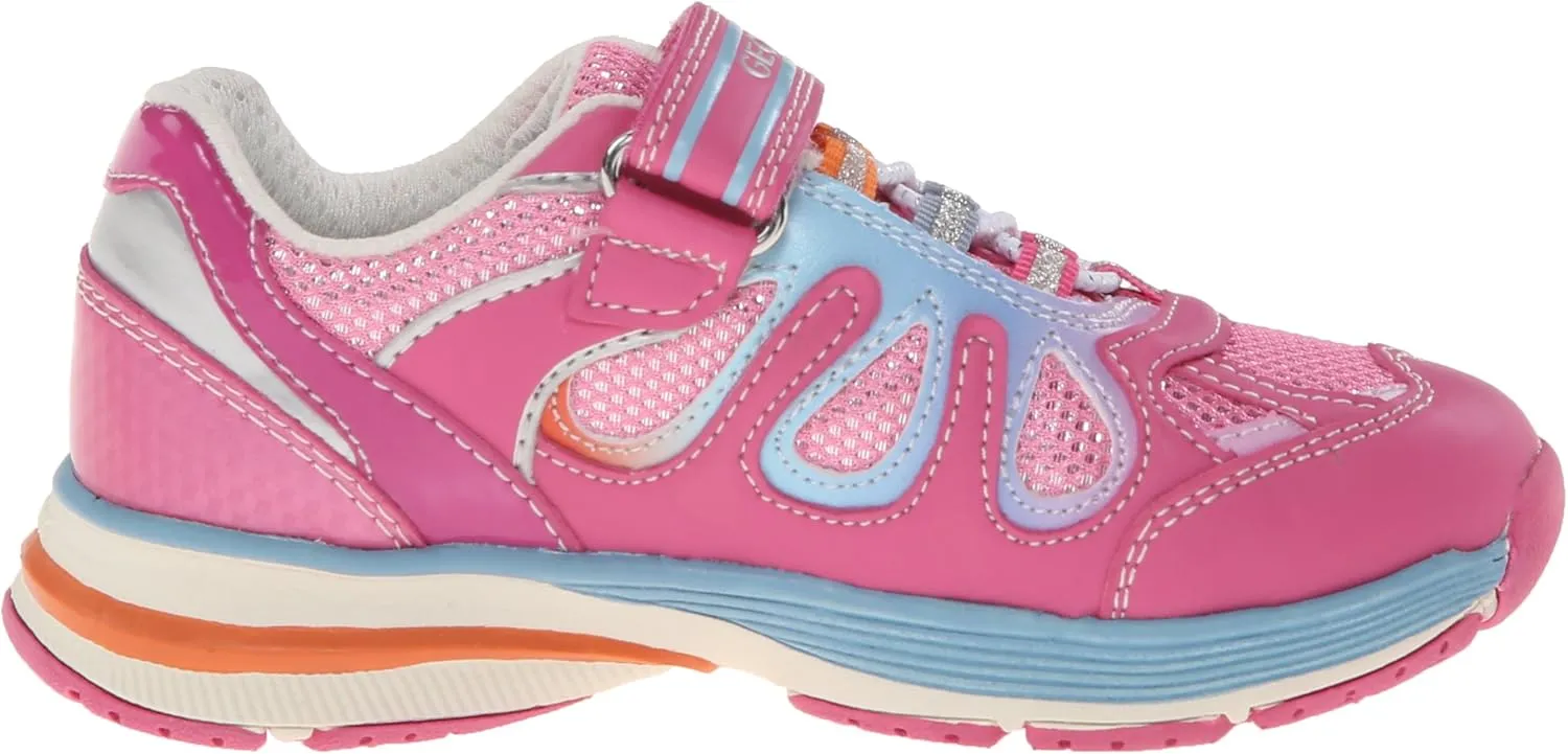 Geox Junior Top Fly Girl 2 Sneaker (Toddler/Little Kid/Big Kid)