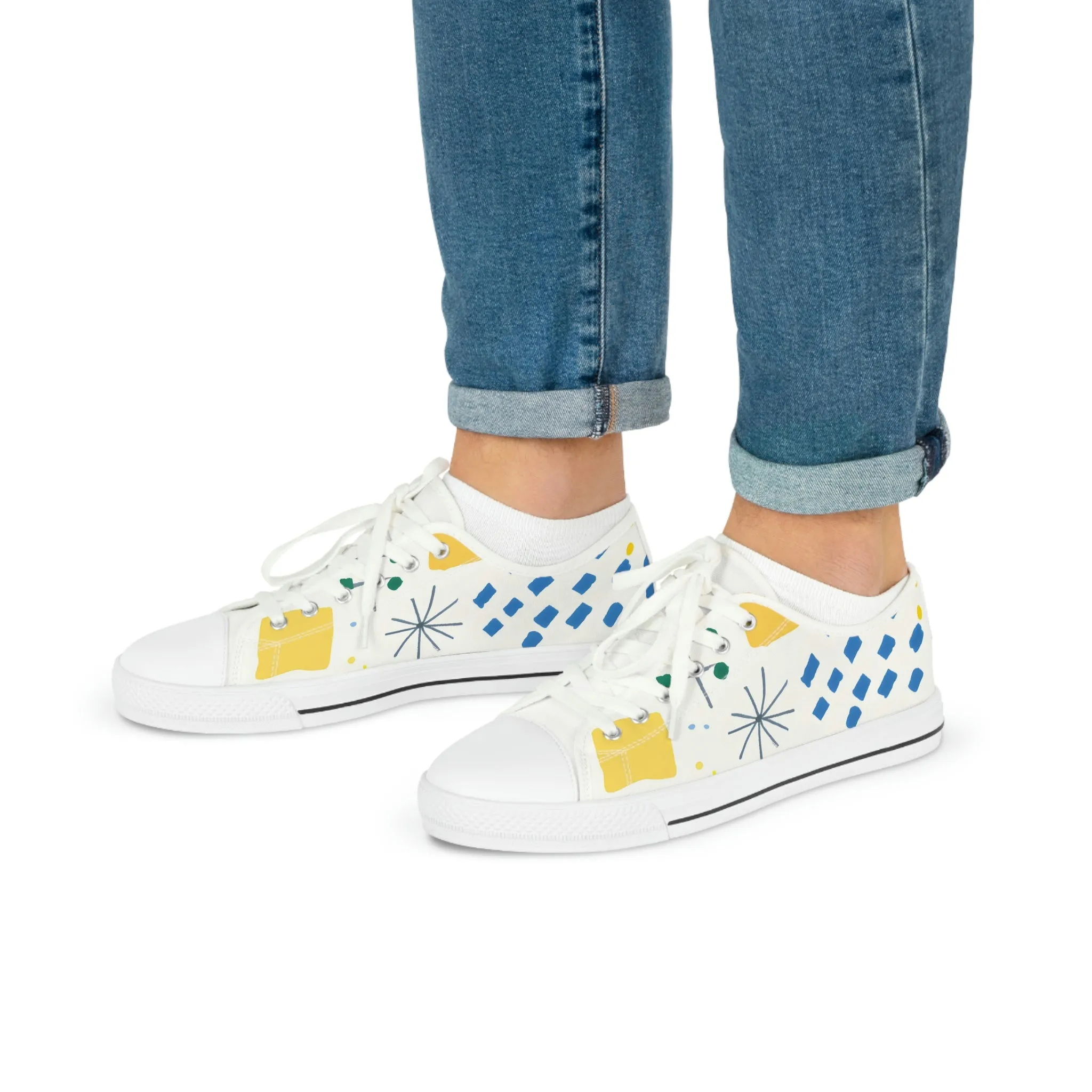 Gestura Ira - Men's Low-Top Sneakers