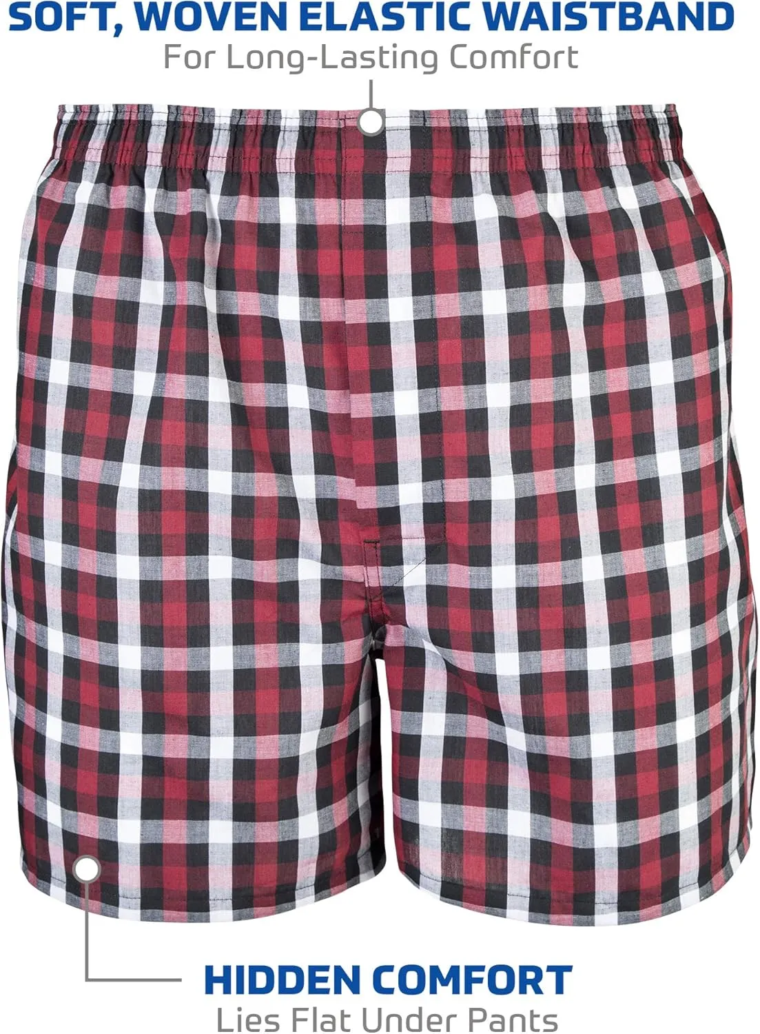 Gildan Men's Underwear Boxers, Multipack