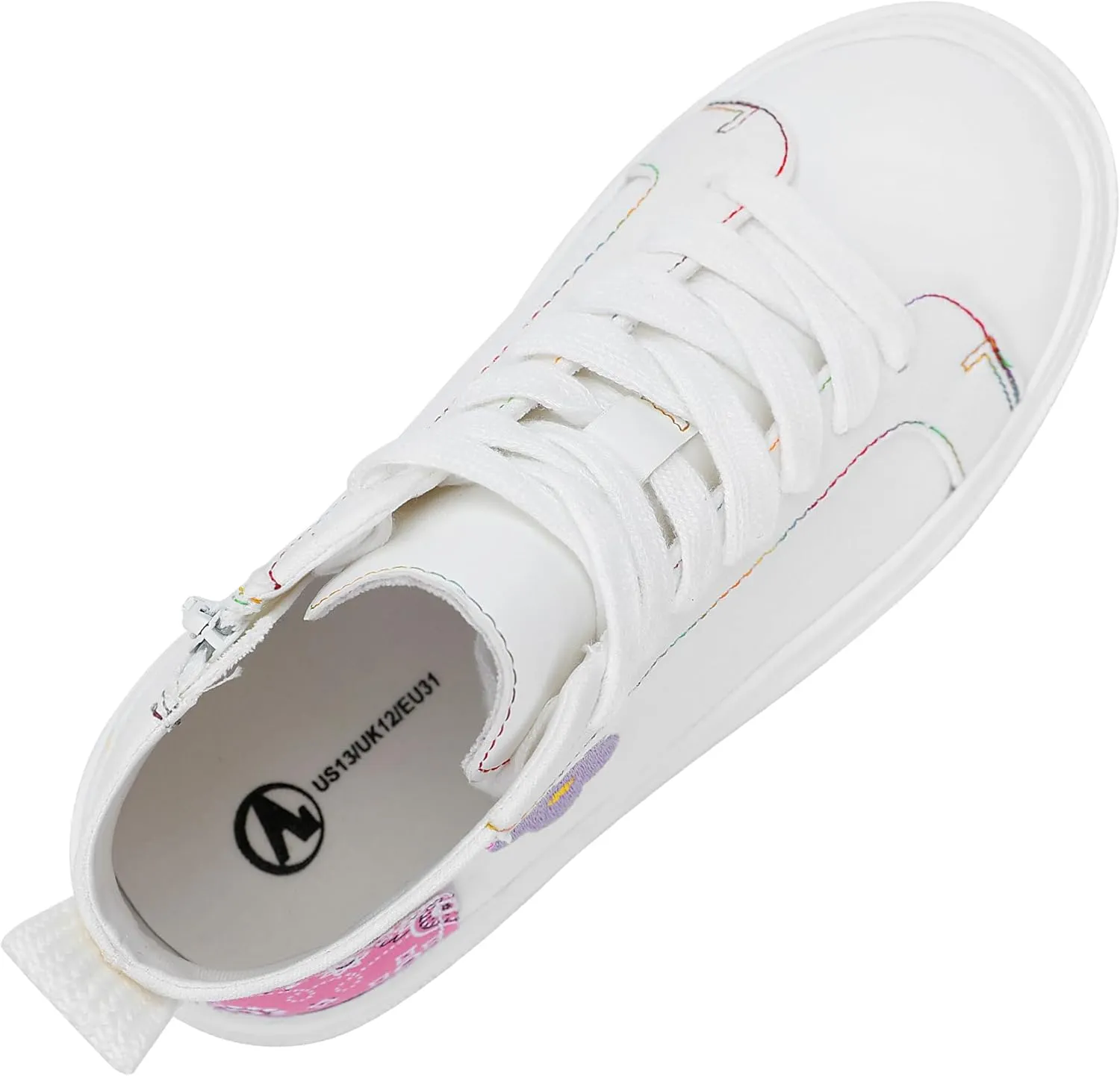 Girls Sneaker High Top Shoes Cute Kids Boots Platform Shoes Little Kids/Big Kids