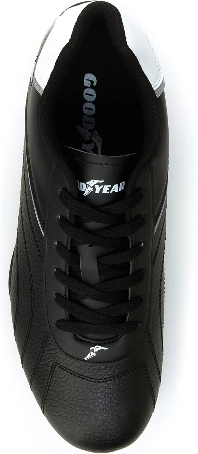 Goodyear Mens Ori Racer Sneaker – Low-Top Sneakers, PU Leather & Mesh Lining