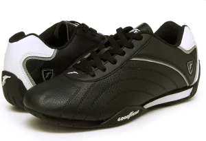 Goodyear Mens Ori Racer Sneaker – Low-Top Sneakers, PU Leather & Mesh Lining