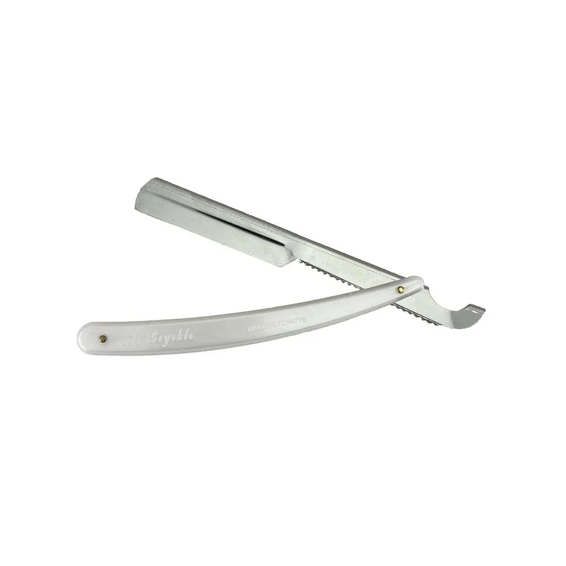 Gummy Professional FNX Premium Turkish Razor by Ali Biyikli - White