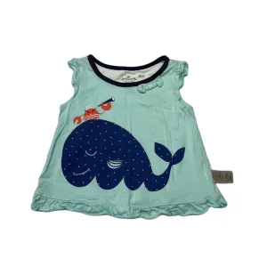 Hallmark lightweight top, whale, size 00, Pre-loved