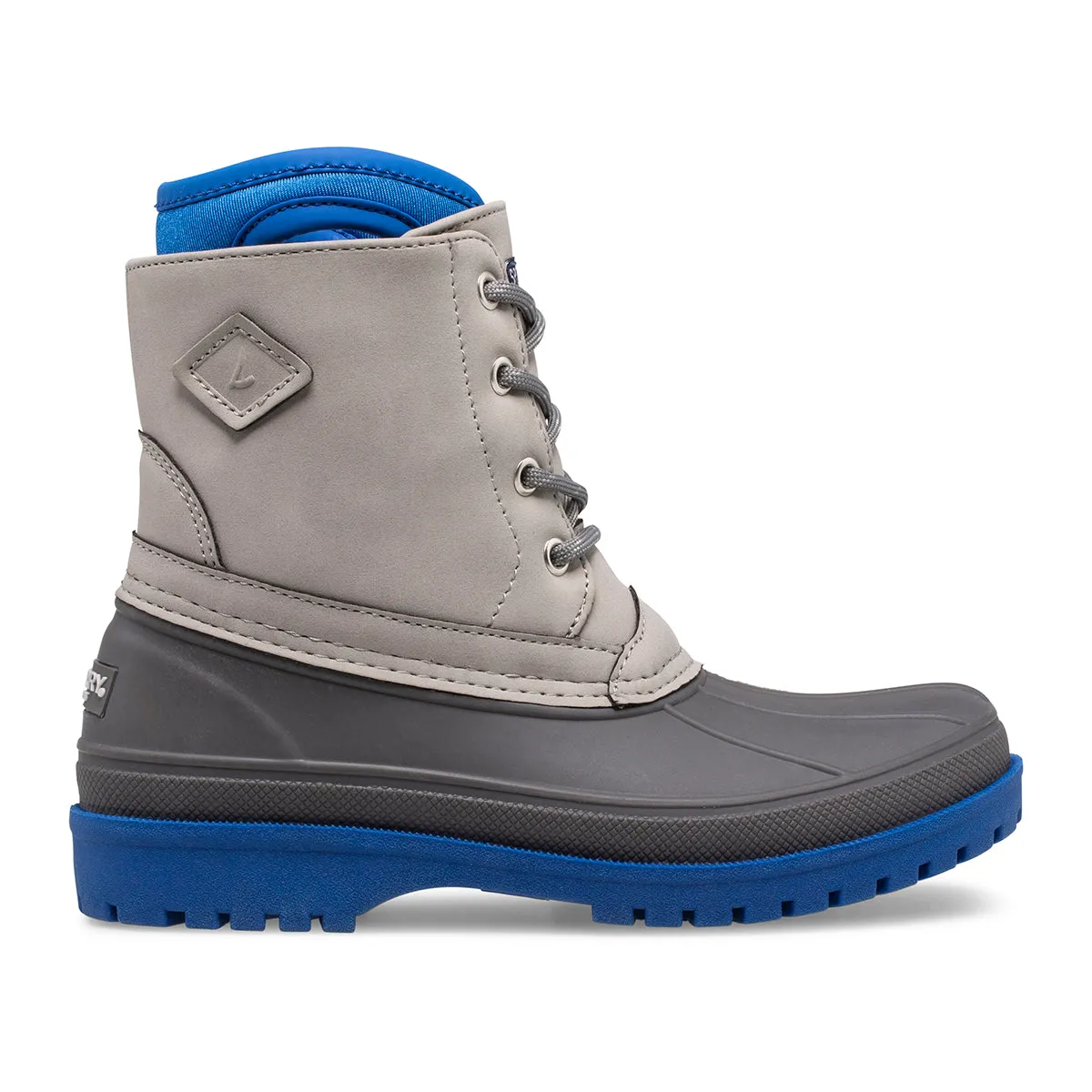 Harbor Boot - Big Kid Grey/Blue