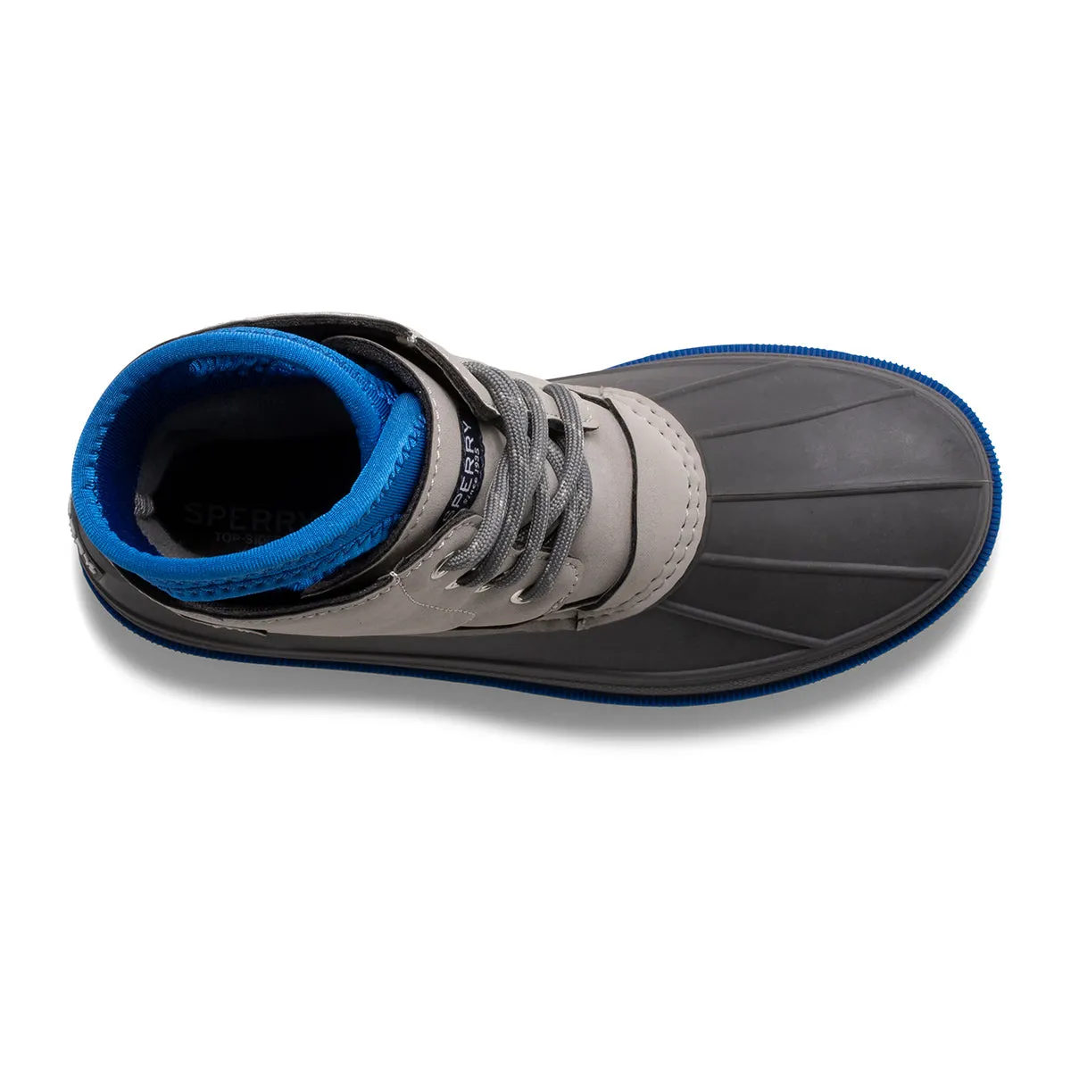 Harbor Boot - Big Kid Grey/Blue