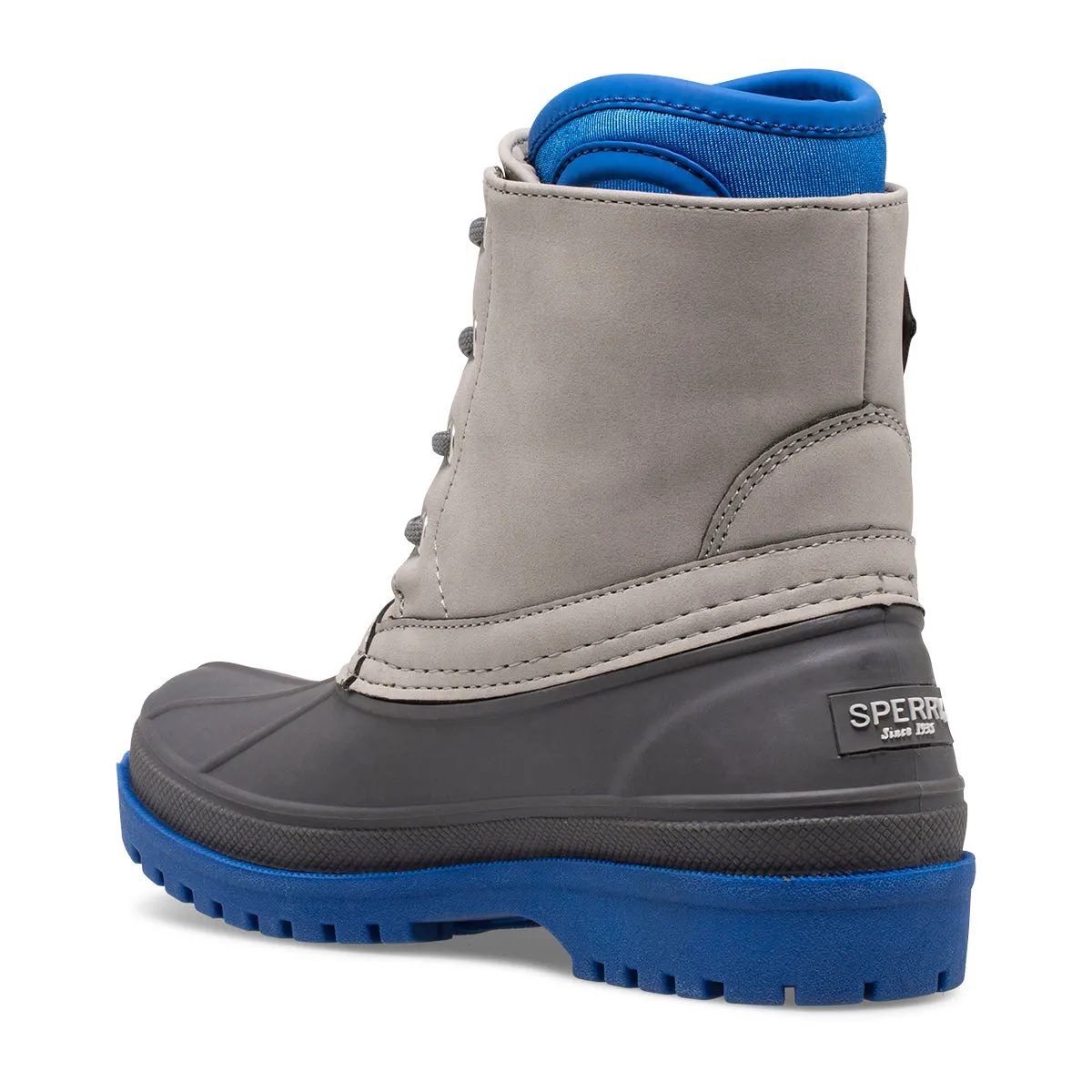 Harbor Boot - Big Kid Grey/Blue