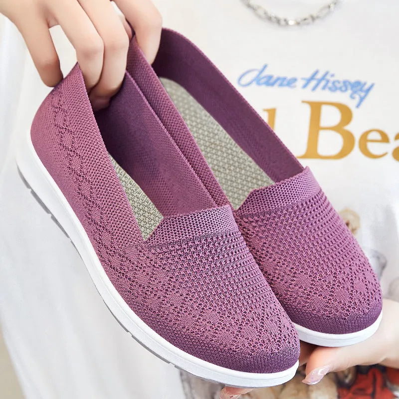 Hatmeo Women's Casual Breathable Flat Shoes