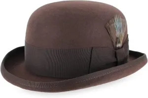 Hats in the Belfry New Tammany Bowler Black, Grey, Navy, Brown, Pearl