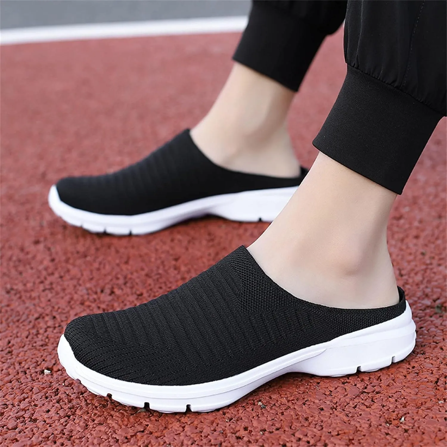 Heated Slippers for Men Rechargeable Lightweight Slip On Flat Casual Half Slippers Disposable Slippers Large Men