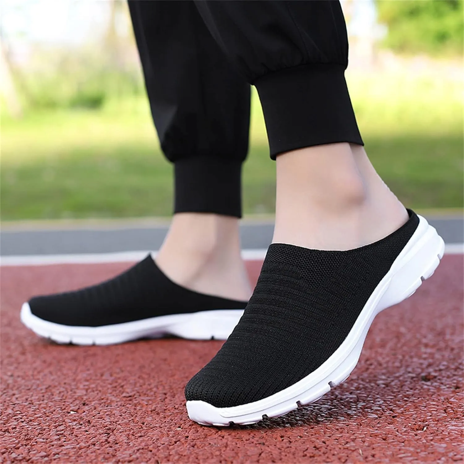 Heated Slippers for Men Rechargeable Lightweight Slip On Flat Casual Half Slippers Disposable Slippers Large Men