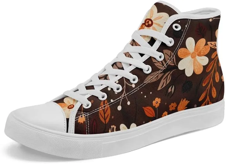 High-top Canvas Shoes for Girls Boys Lightweight Yoga Casual Walking Sneakers Anti-Slip White Flat Footwear Unisex