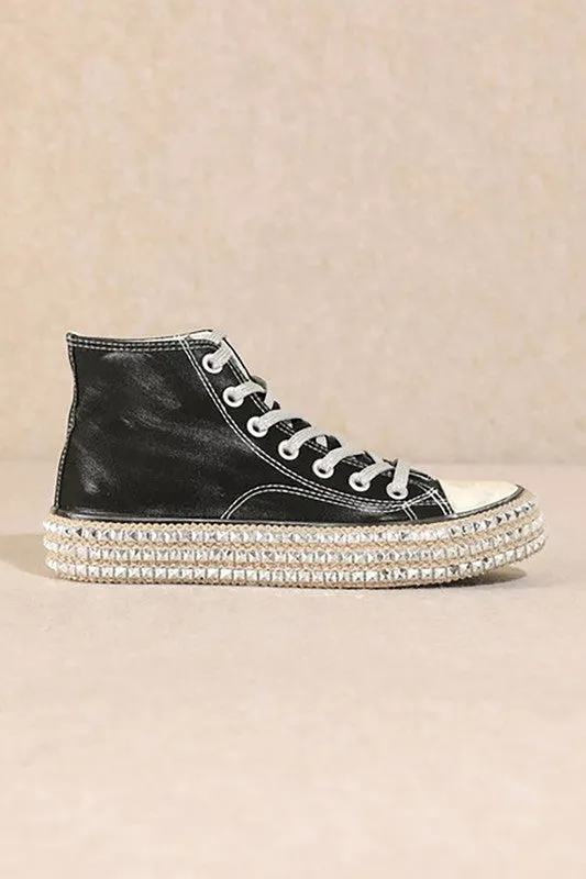 High Top Glam Sneaker