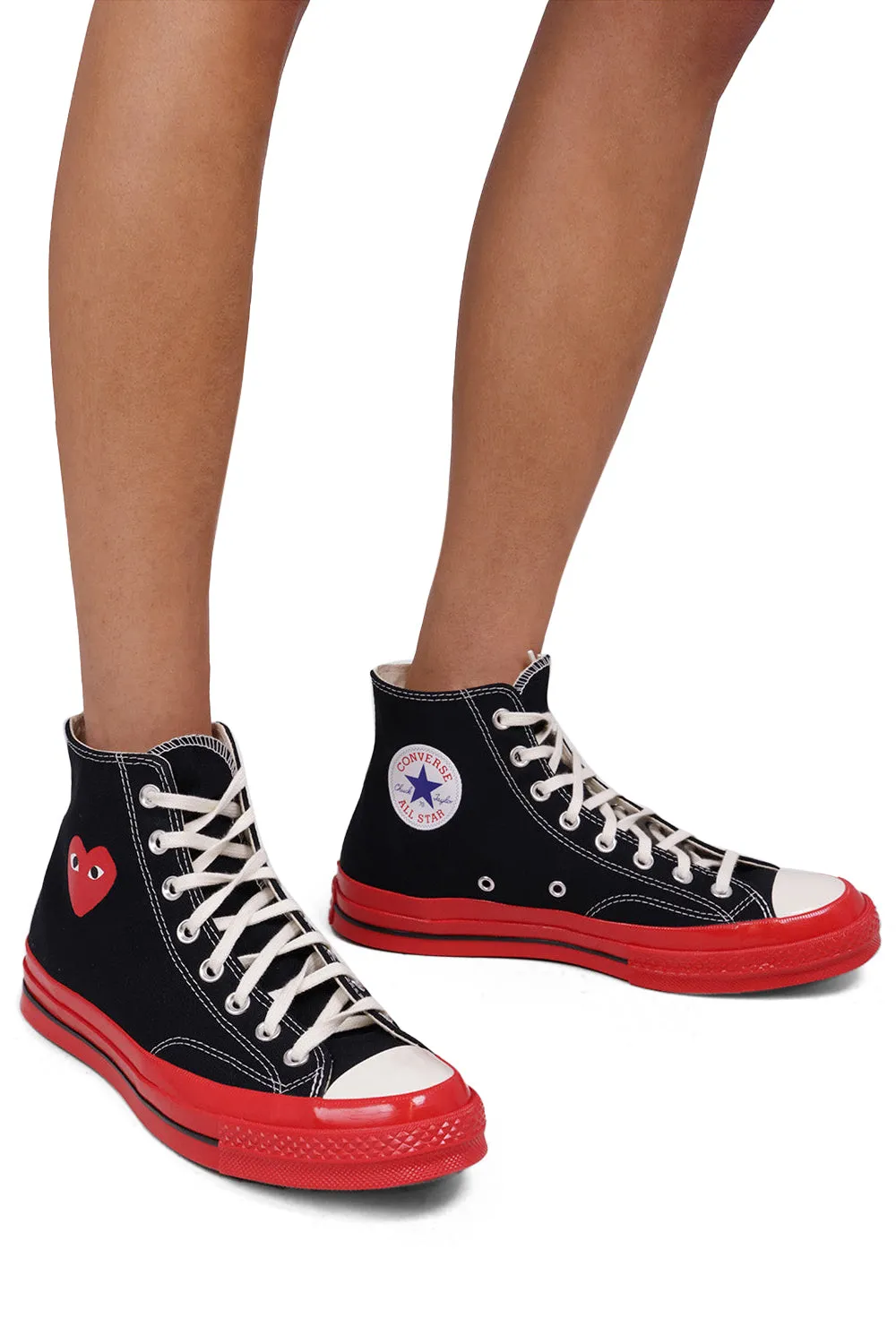 HIGH TOP HEART CONVERSE | BLACK