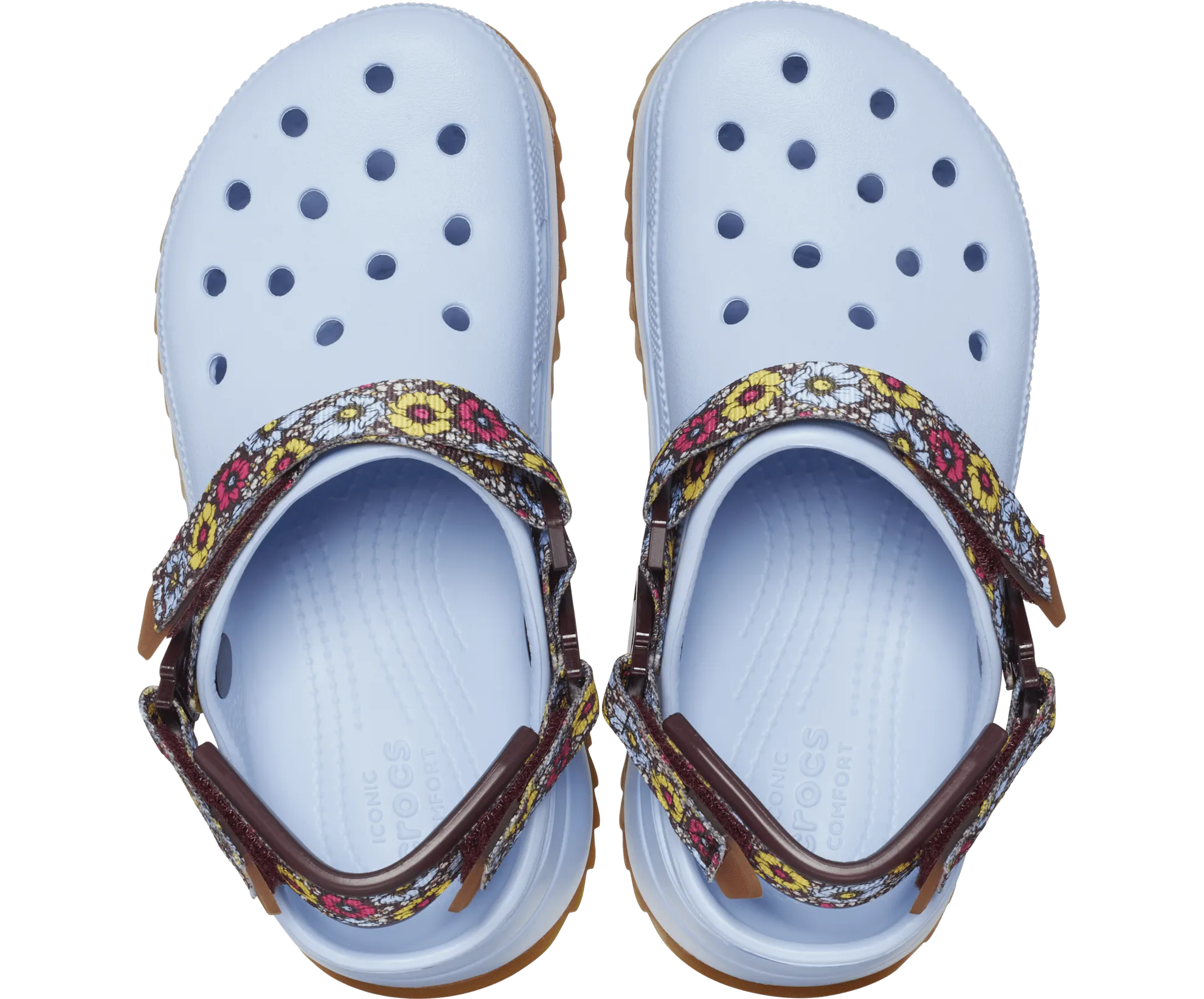 Hiker Retro Floral Clog