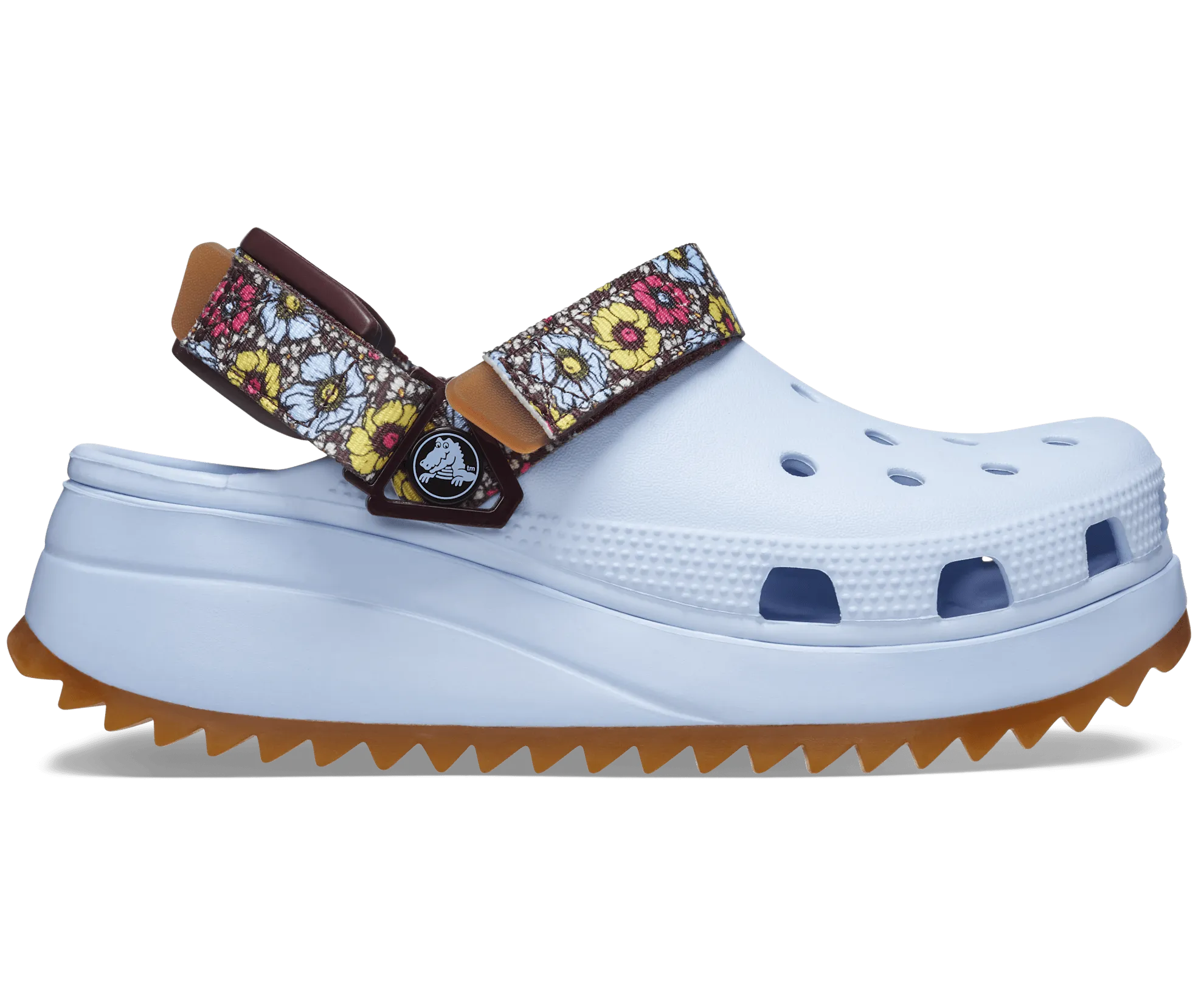 Hiker Retro Floral Clog